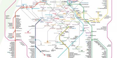 Карта на Moskva воз