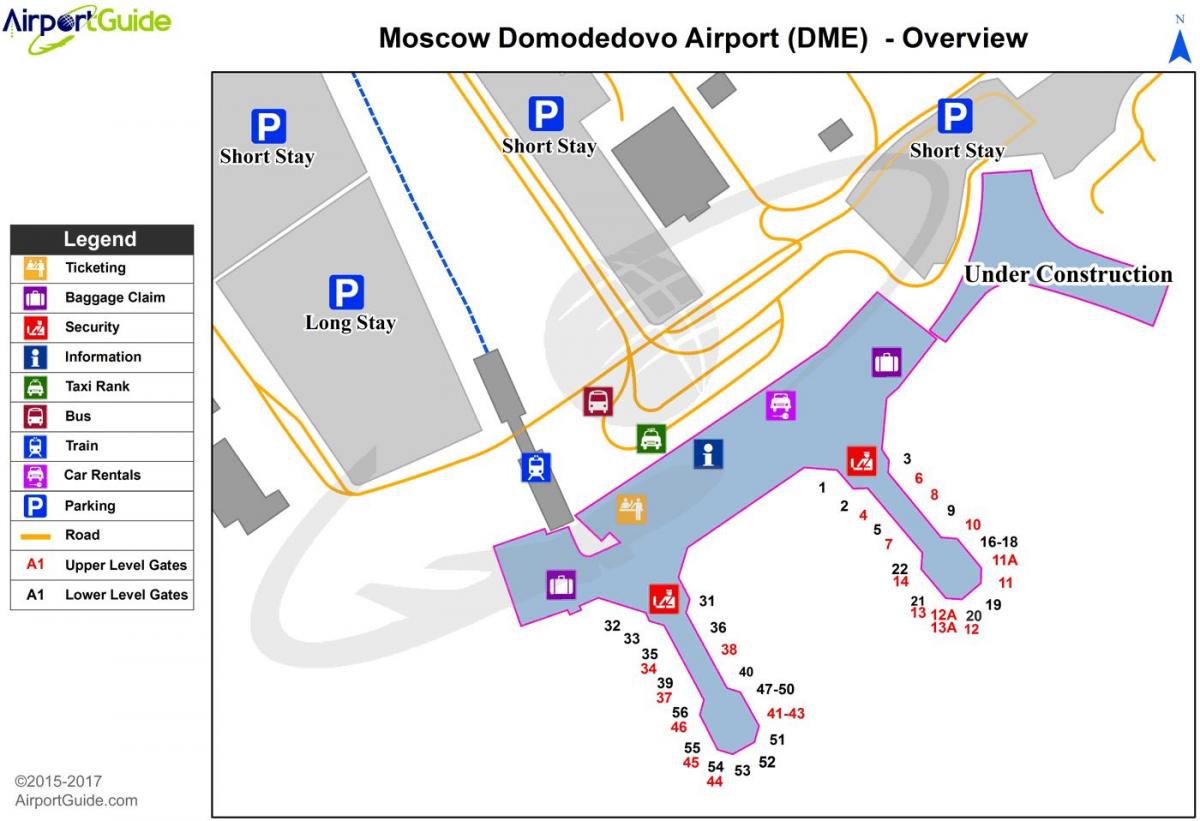 карта на DME аеродром