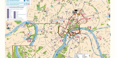 Moskva автобуска карта