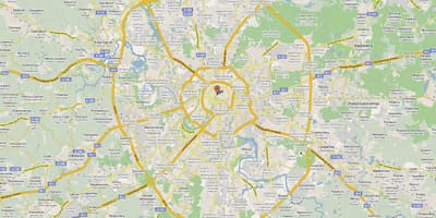 Moskva автопат мапа