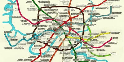Москва железнички мапа