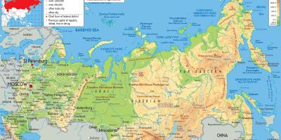 Русија Москва мапа